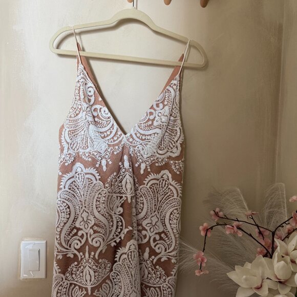 Free People – Night Shimmer Mini Dress - Picture 2 of 2